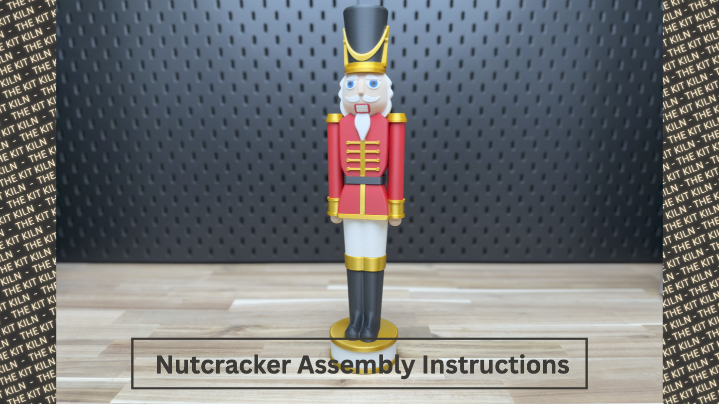 Large Fully Customizable Christmas Nutcracker (30in)