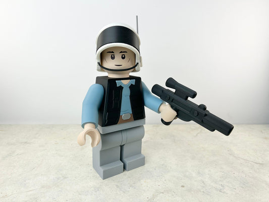 Rebel Soldier Star Wars Figure - 9in Tall Lego Inspired Brick MegaFigure