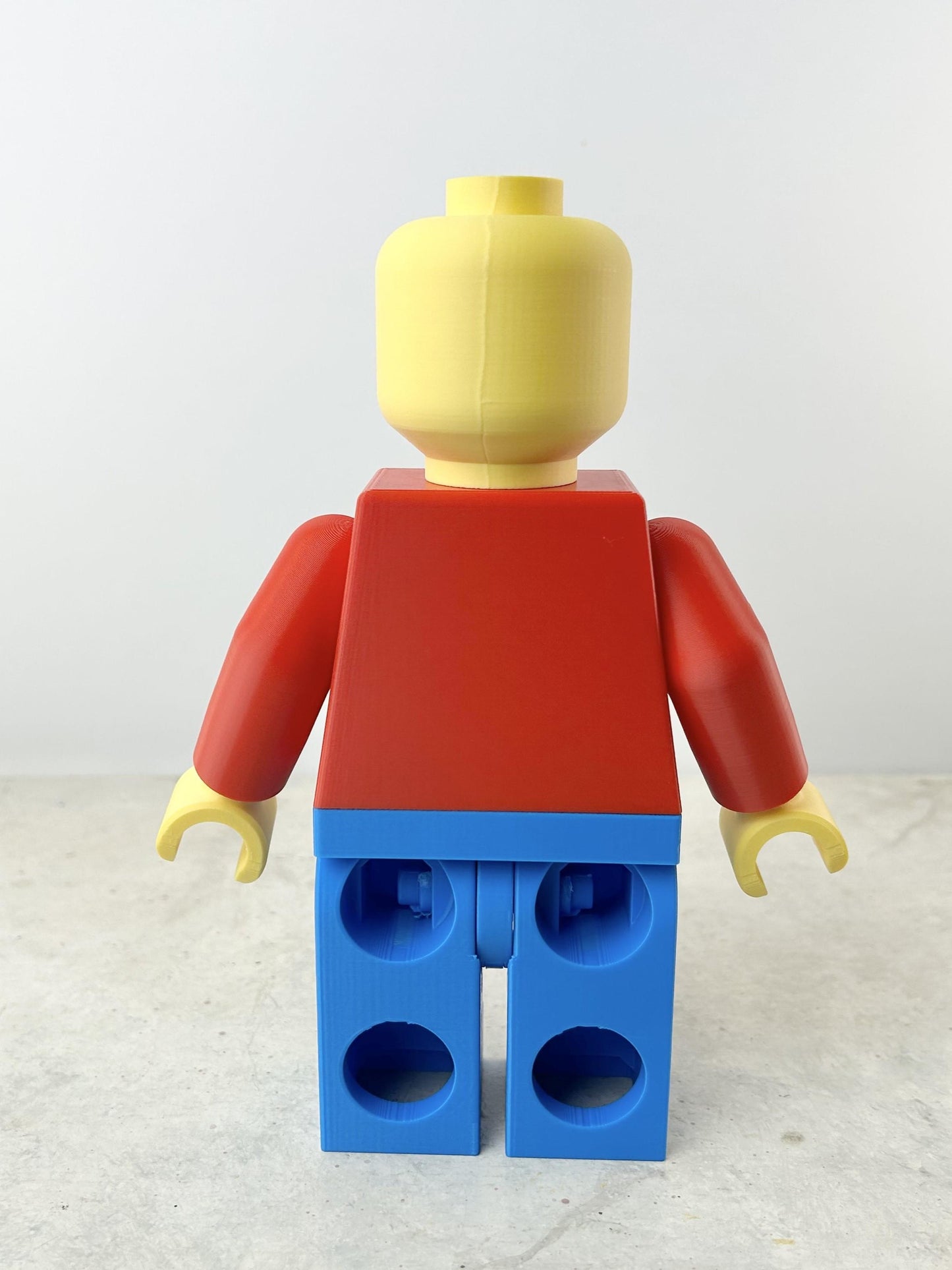 Classic Figure - 9in Tall Lego Inspired Brick MegaFigure