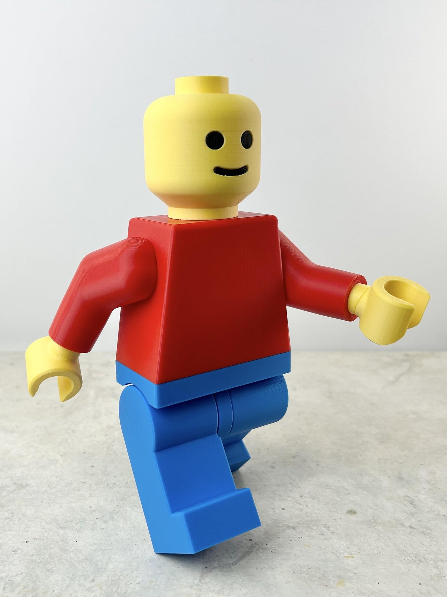 Classic Figure - 9in Tall Lego Inspired Brick MegaFigure