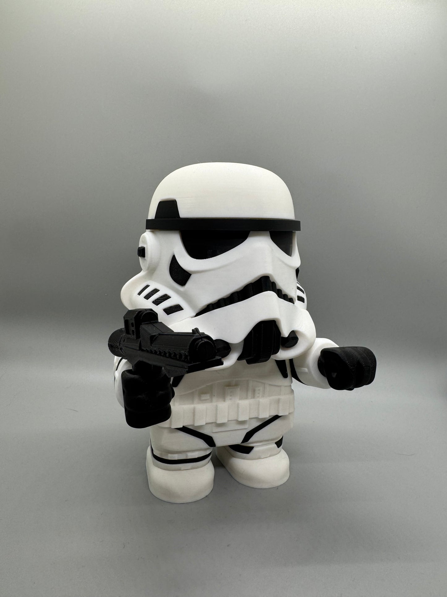 Stormtrooper - 6in Tall "Chunkster" 3D Printed Toy Figure