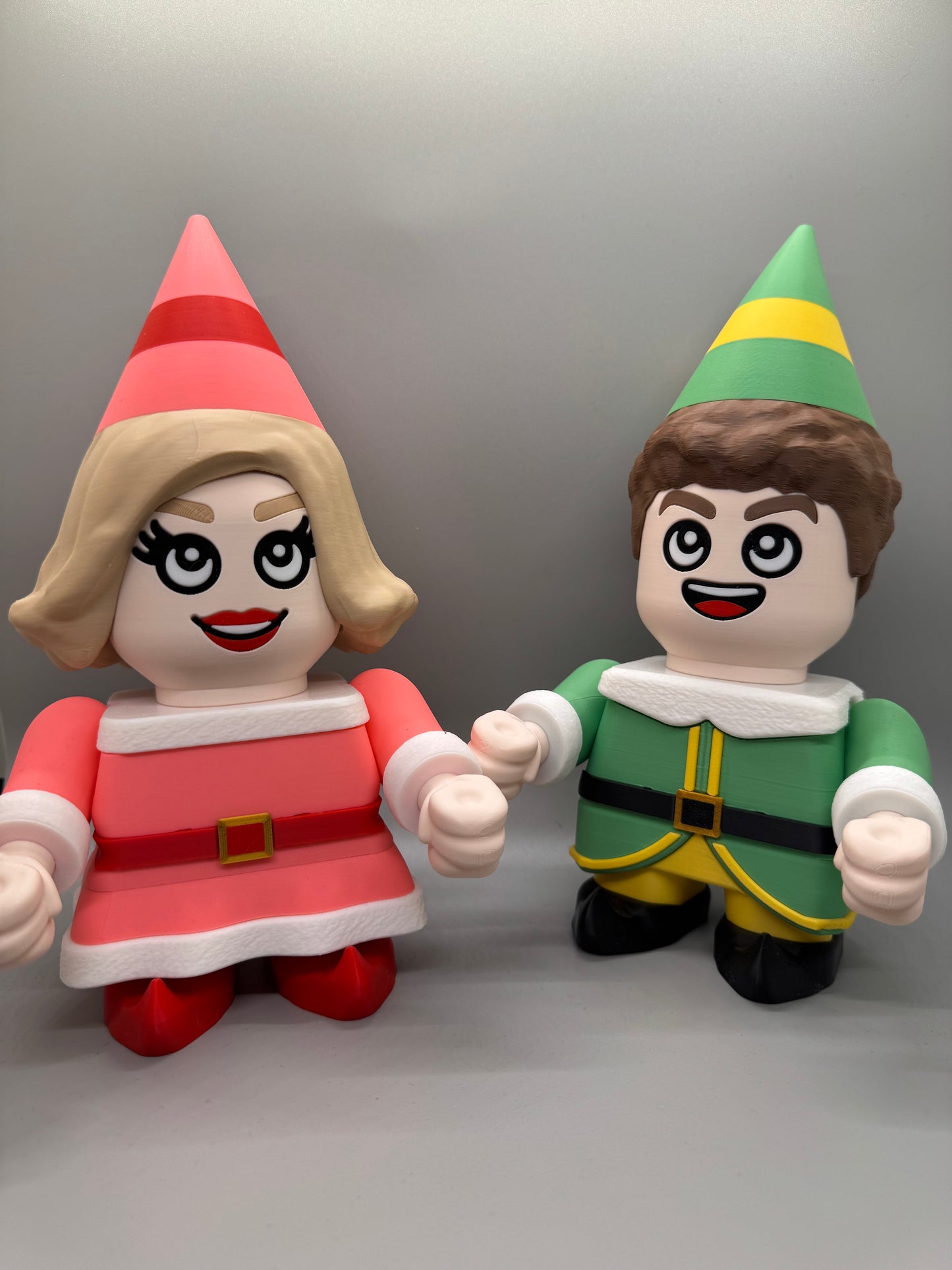 Jovie from Elf - 6in Tall "Chunkster" 3D Printed Toy / Decoration / Fan Art