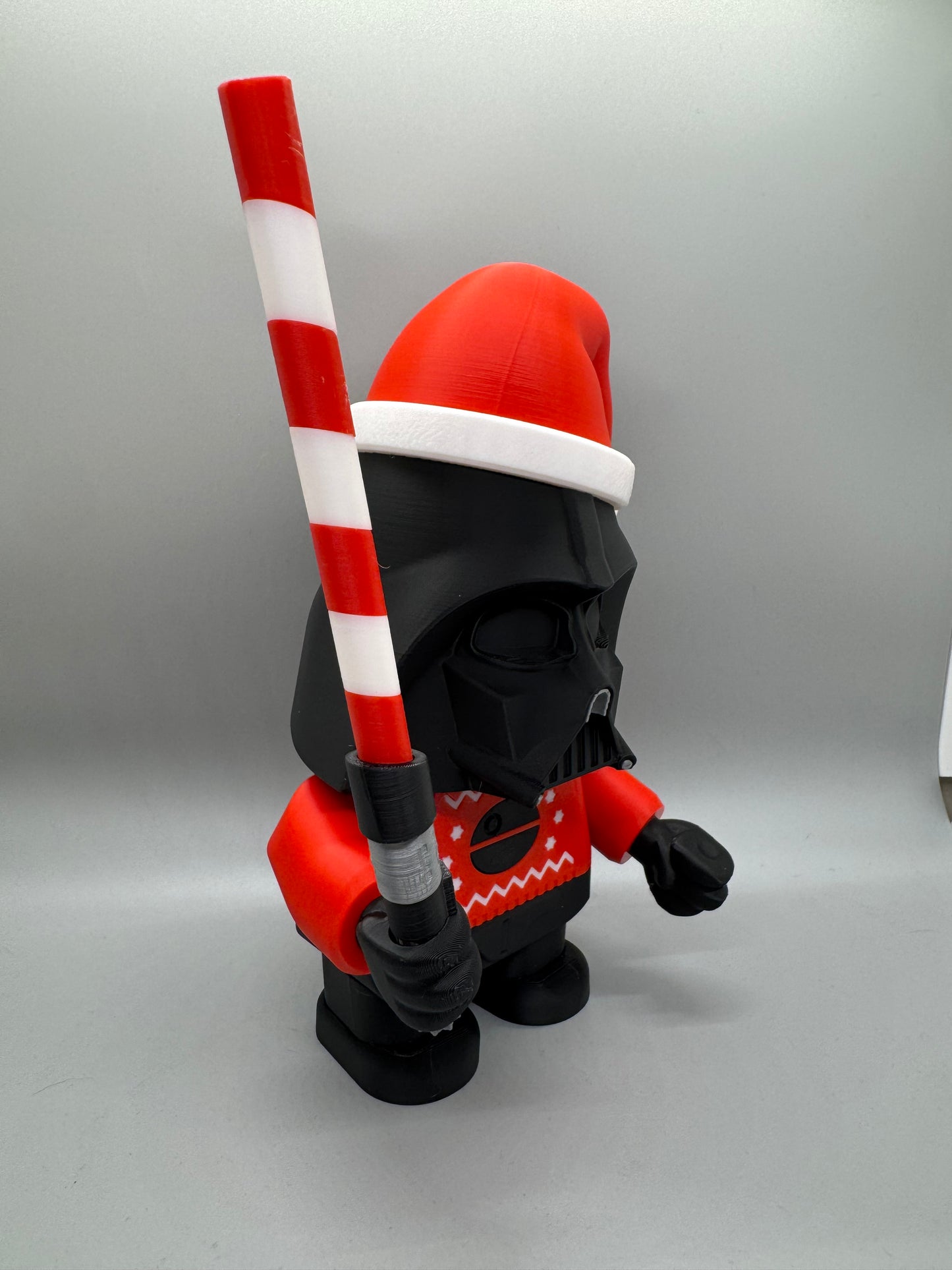 Jolly Vader - 6in Tall "Chunkster" 3D Printed Toy / Decoration / Fan Art